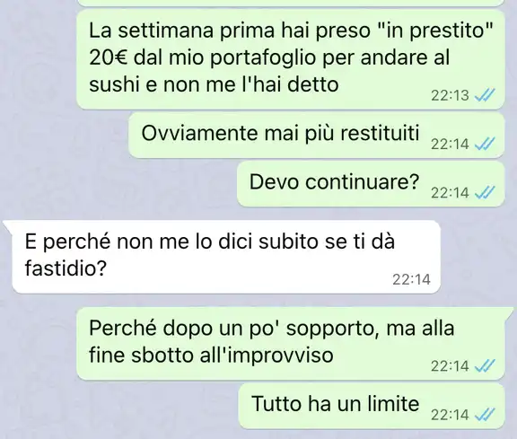 Acquisti senza permesso