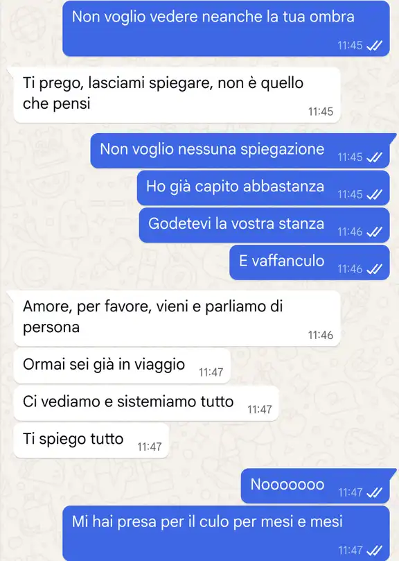 La 'ex' coinquilina