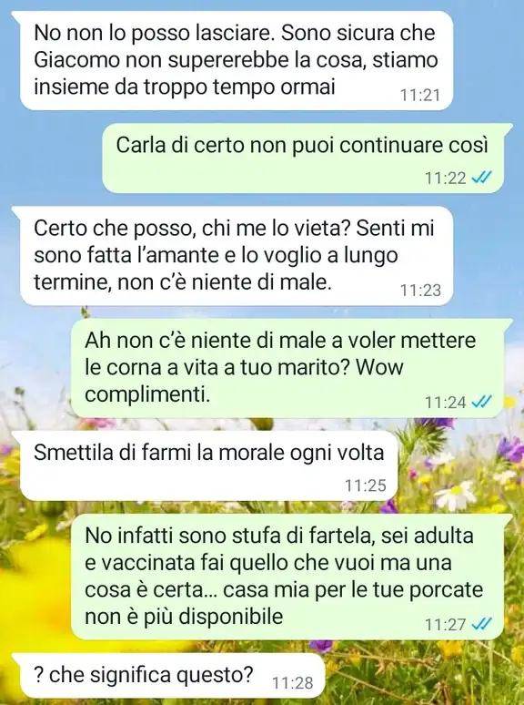 La bugia di Carla