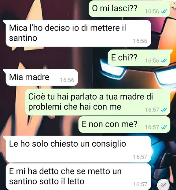 Un santino per svoltare