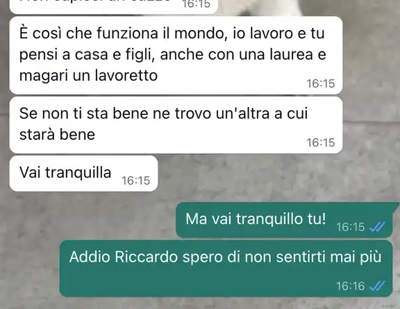 La convivenza imposta