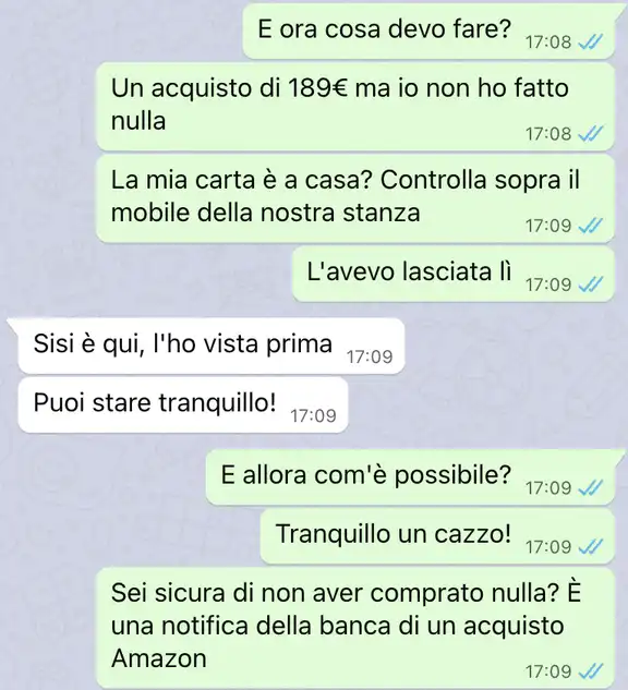 Acquisti senza permesso