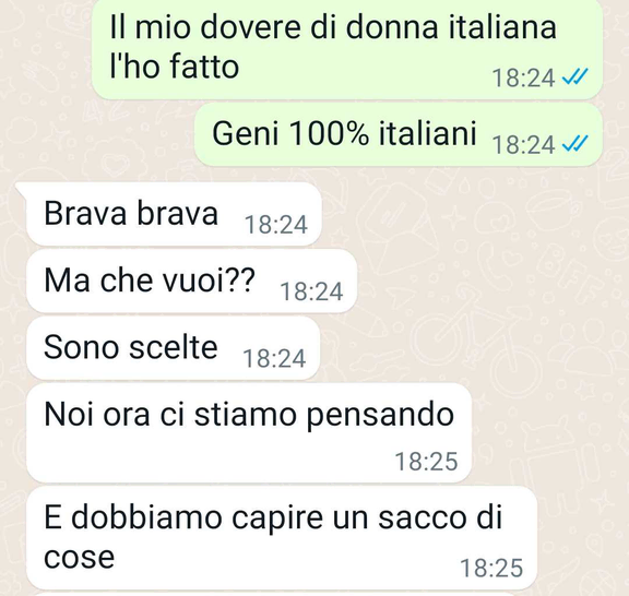 Essere madre è un dovere